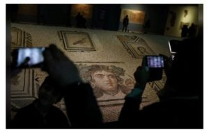 Read more about the article Plundered ‘Gypsy Girl’ mosaics back in Turkey after decades in U.S.