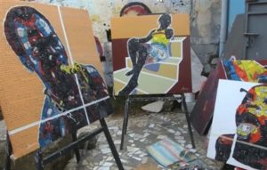 Read more about the article Ivory Coast painter gives new life to e-waste