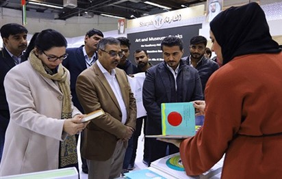 You are currently viewing Sohail Mahmood visit Sharjah Pavilion at New Delhi World Book Fair 2019