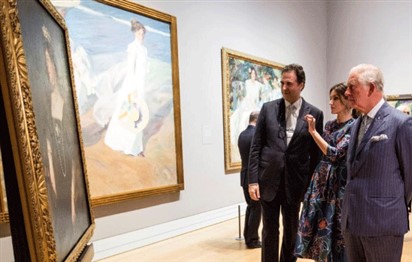 You are currently viewing Spanish impressionist Sorolla gets royal treatment in London