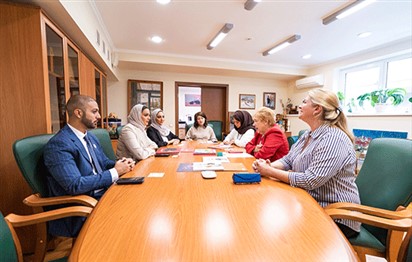 You are currently viewing KF brings Arabic book collection to largest Russian children’s library