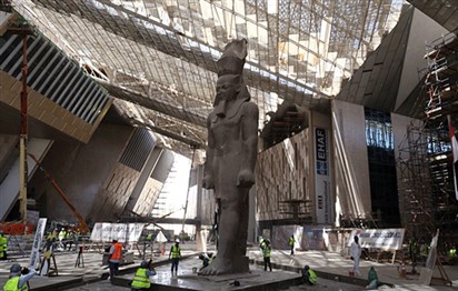 Read more about the article A glimpse behind the scenes of Giza’s Grand Egyptian Museum