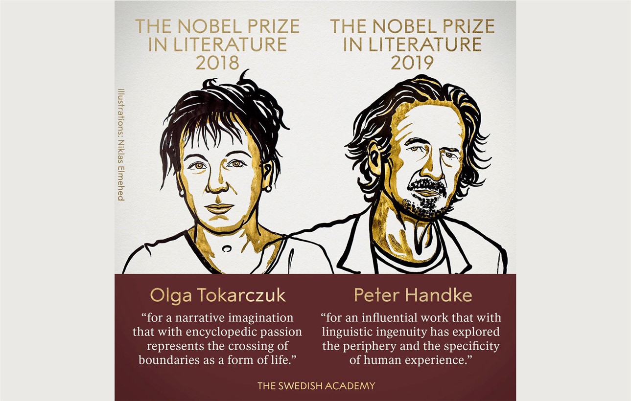 You are currently viewing Nobel Prize in Literature 2018 and 2019 announced