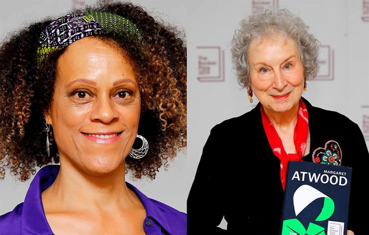 You are currently viewing Booker Prize: Margaret Atwood and Bernardine Evaristo named joint winners