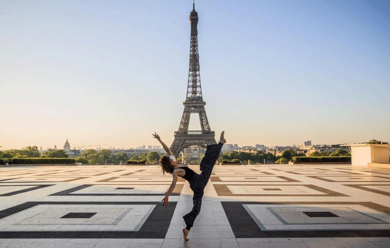 Read more about the article Syrian ballet dancer performs in eerily empty Paris