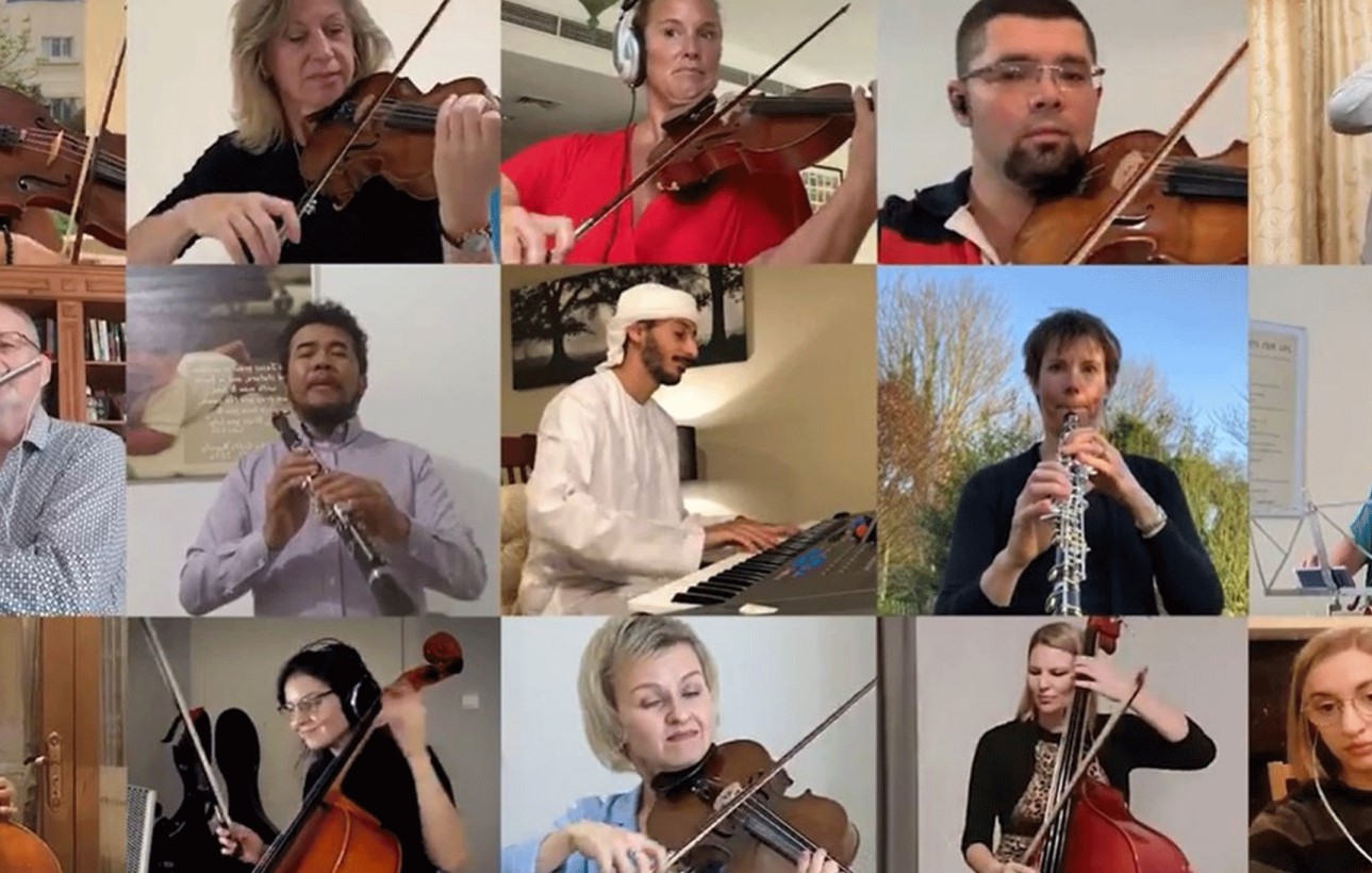 You are currently viewing ‘Music connects everyone’: musicians around the world perform incredible rendition of UAE national anthem