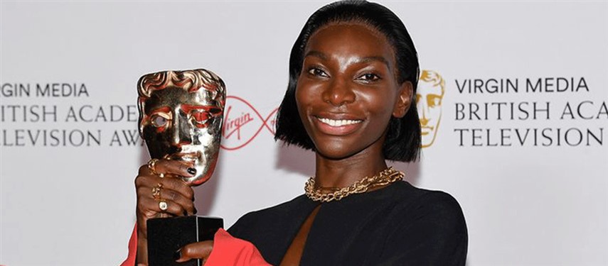 You are currently viewing Michaela Coel named best actress at Bafta TV Awards