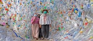 Read more about the article Museum made from plastic bottles, bags highlights marine crisis