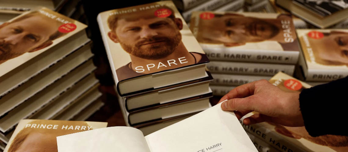 You are currently viewing Prince Harry’s book becomes UK’s fastest selling non-fiction book – publisher