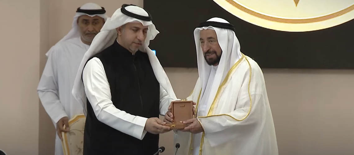 You are currently viewing Sharjah Ruler honours winners of ‘Qawafi Award’ 2022