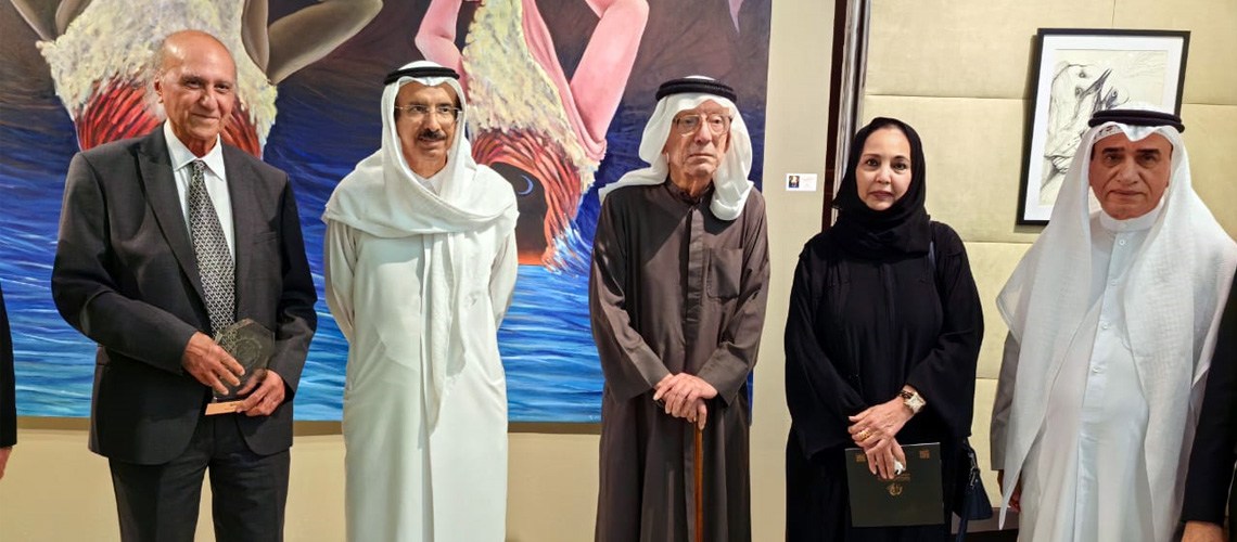 You are currently viewing “Oblivion” Exhibition by Artist Ala Bashir Attracts Hundreds of Visitors at Al Owais Cultural Foundation