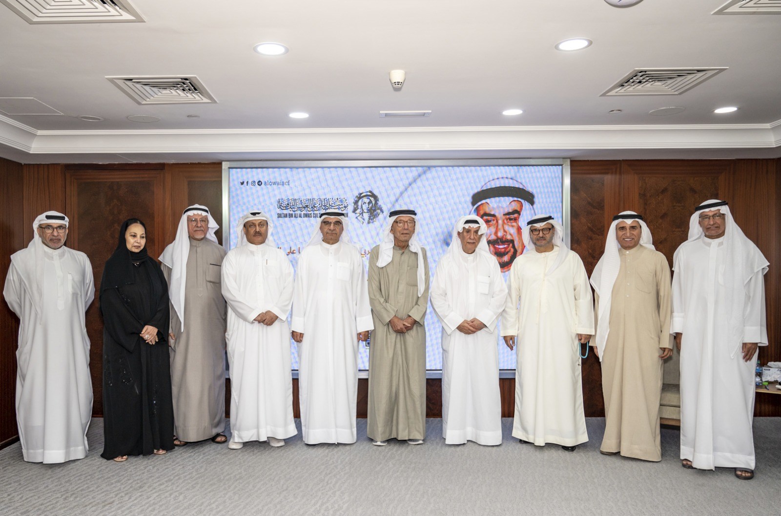 Read more about the article Mohammed Al Rumaihi Delivers Lecture at Al Owais Foundation, Highlighting That Tolerance Should Be Discussed within a Rational Framework Embraces the Concept